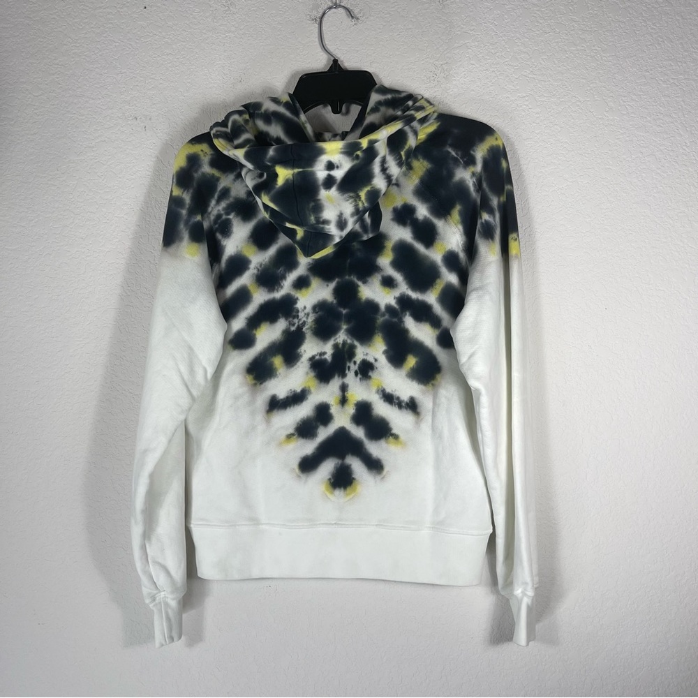 NWT Hudson Shrunken Hoodie in Electric Citron navy long sleeve - Picture 10 of 14